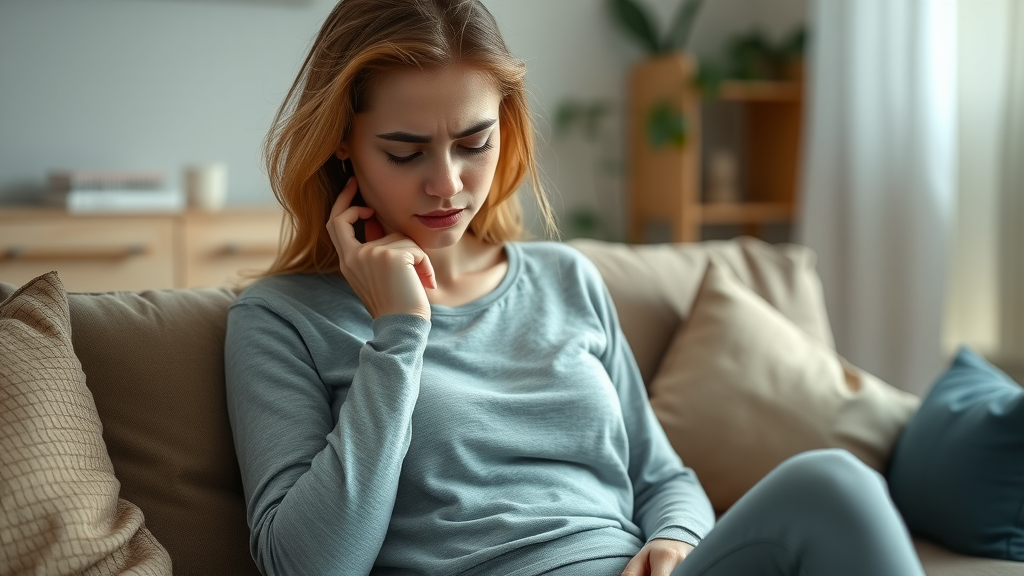 Pelvic floor therapy expert insights: woman experiencing pelvic pain and incontinence symptoms