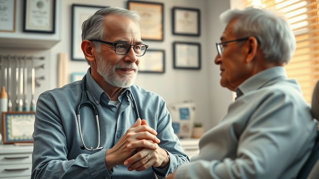 Compassionate dental services for seniors include gentle explanations and attentive care