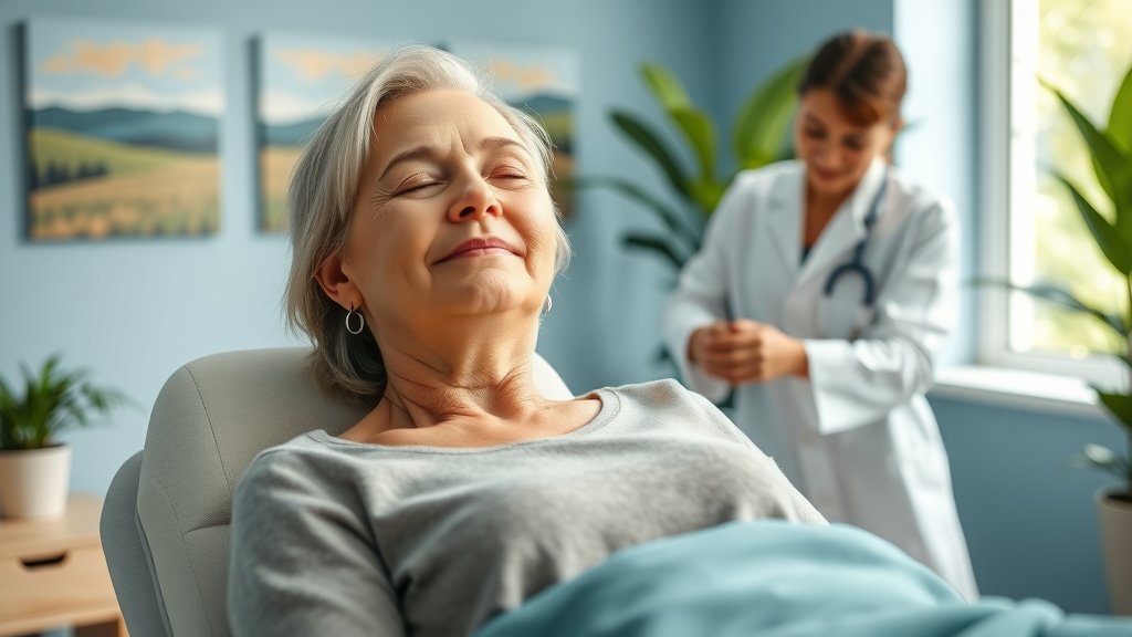 Migraine chiropractic therapy providing gentle spinal relief for migraine sufferers