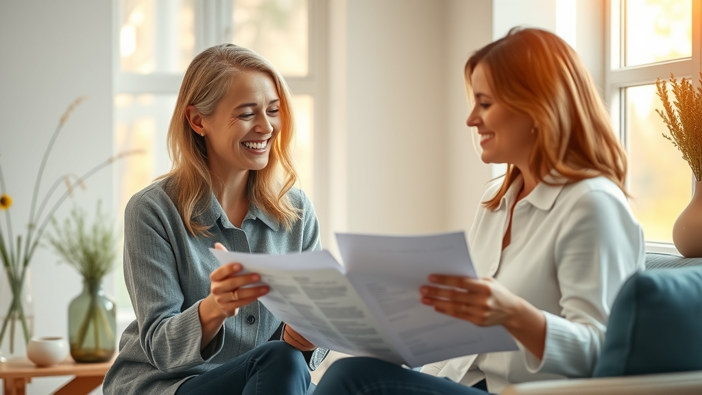 Naturopath discusses holistic wellness plan at a natural health services consultation