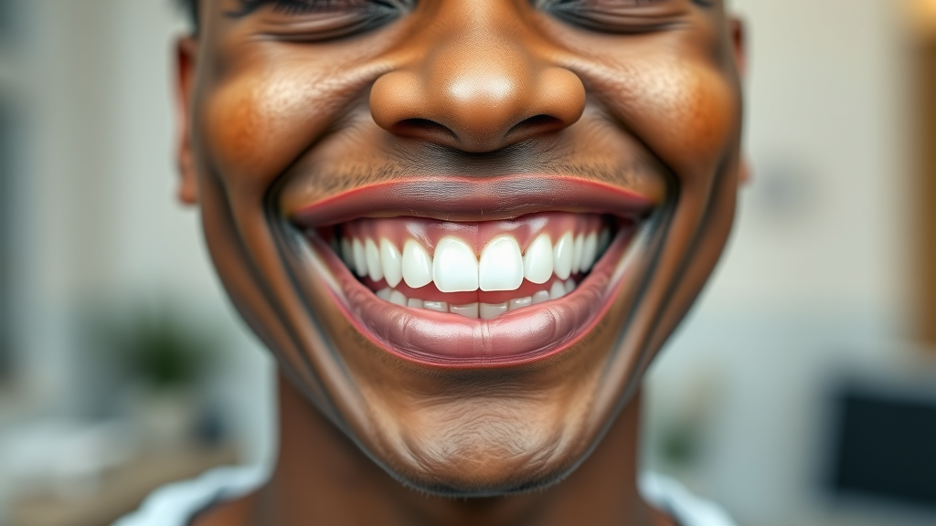 Restorative dentistry services reveal bright, confident patient smile