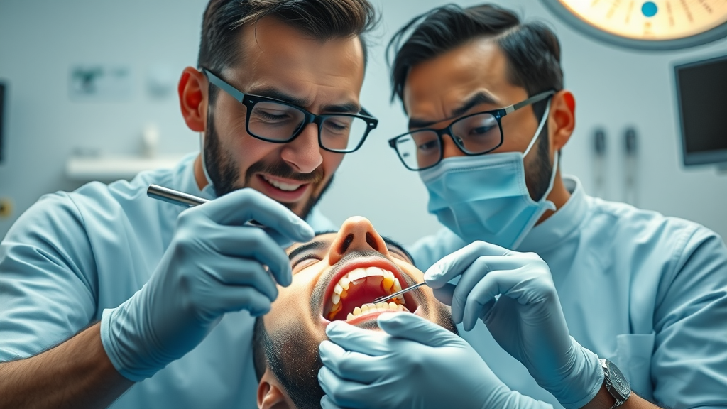 Dentist provides emergency dental care for athlete